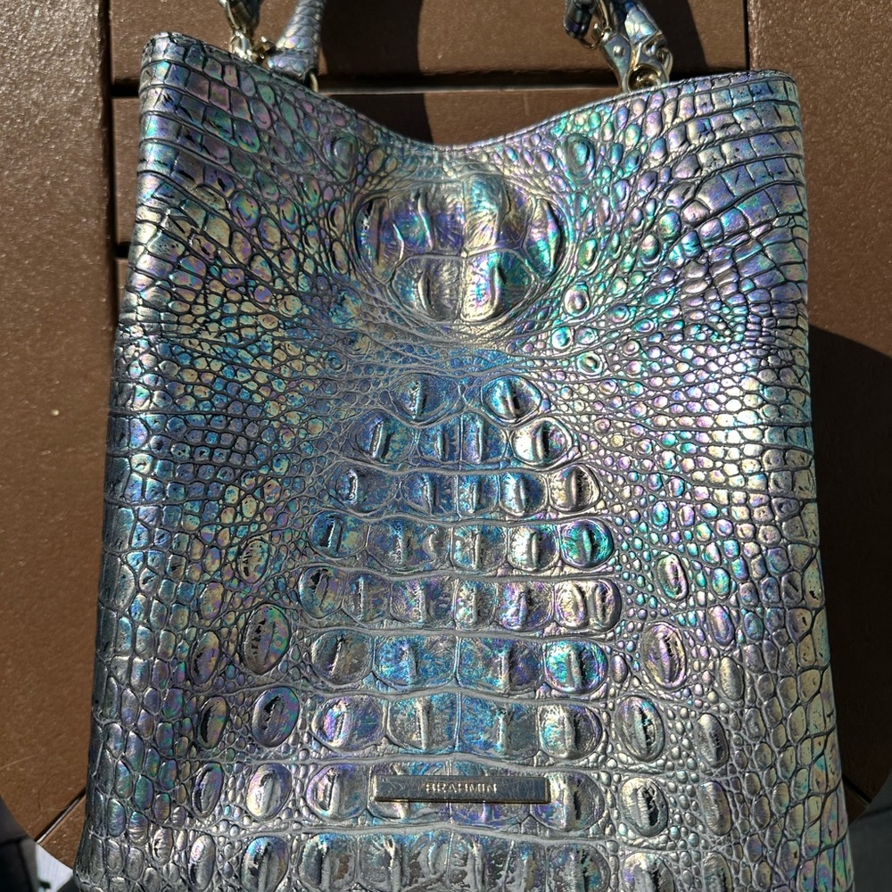 Rare Brahmin “Mother of Pearl” Bucket Bag